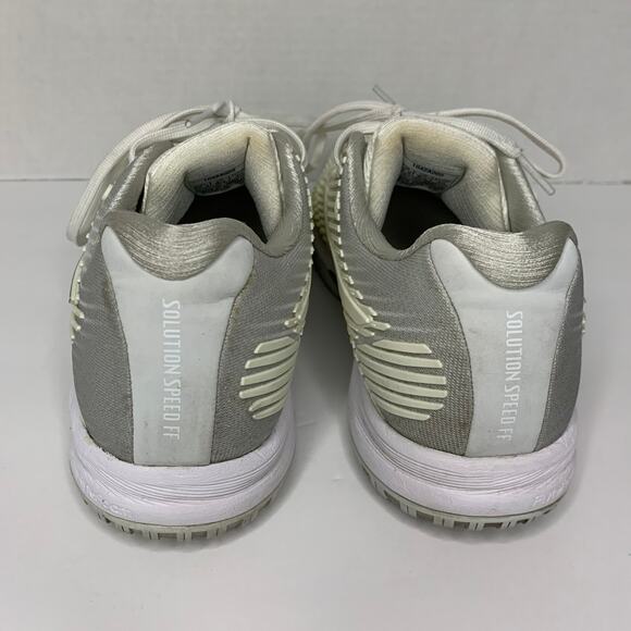 Asics Solution Speed Ff White Gray Women's Athletic Shoes Size 8.5 - Picture 4 of 12